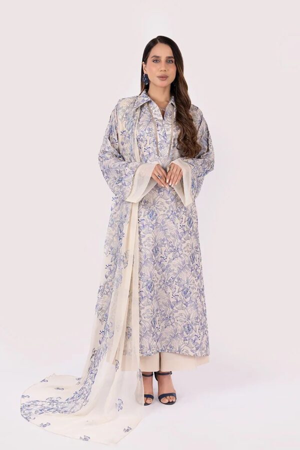 Bareeze Premium Dhanak 3PC Suit – Most Demanding Edition