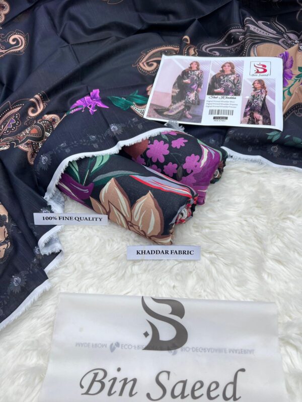Airjet Khaddar Digital Print 3PC – Fine Quality Winter Volume W163