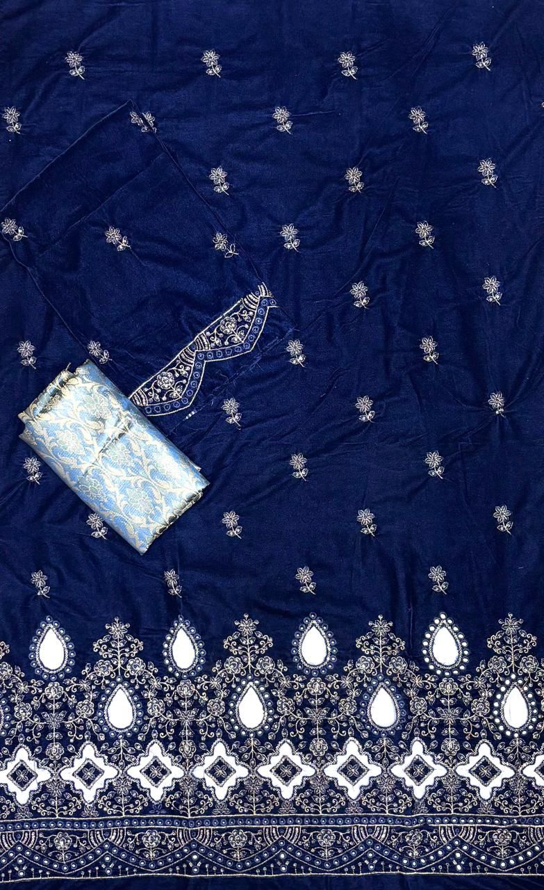 Makhmal Velvet 2PC Suit – Elegant Winter Edition