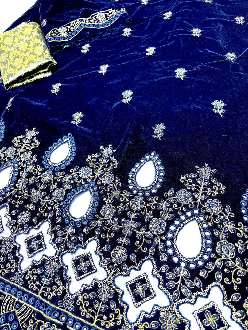 Makhmal Velvet 2PC Suit – Elegant Winter Edition