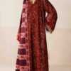 Baroque Airjet Khaddar Digital Print 3PC – Latest Winter Collection 207