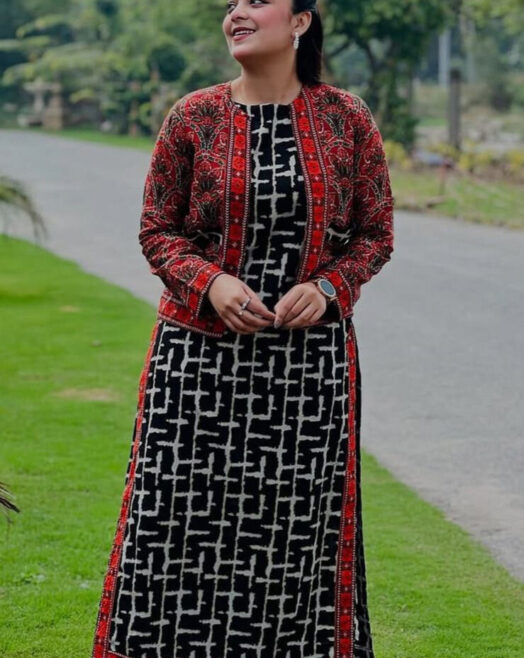 BIN SAEED – Airjet Khaddar Digital Print 3PC Winter Unstitched Collection