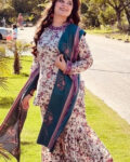BIN SAEED – Airjet Khaddar Digital Print 3PC Winter Unstitched Collection