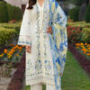 Premium Pure Dhanak Embroidered 3PC Winter Suit | Wool Dupatta