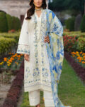Premium Pure Dhanak Embroidered 3PC Winter Suit | Wool Dupatta