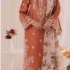 Premium Dhanak 3PC Suit | Heavy Embroidered Front & Digital Wool Shawl