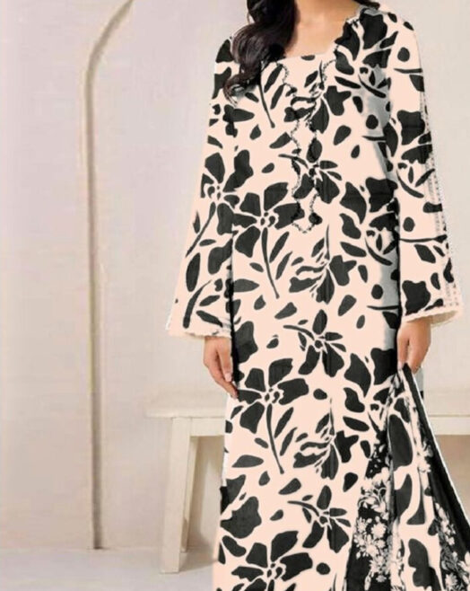 BIN SAEED – Airjet Khaddar Digital Print 3PC Winter Unstitched Collection