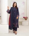 Sitara Studio Unstitched khaddar 3pc arty suit