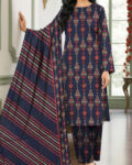 BIN SAEED – Airjet Khaddar Digital Print 3PC Winter Unstitched Collection