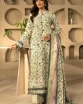 Motifz Unstitched Khaddar 3pc Digital printed suit