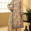 Motifz -3pc Khaddar Unstitched Digital Printed Suit
