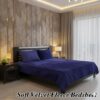 Soft Velvet Fleece King Size Bedsheet – Winter 2025 Print Collection
