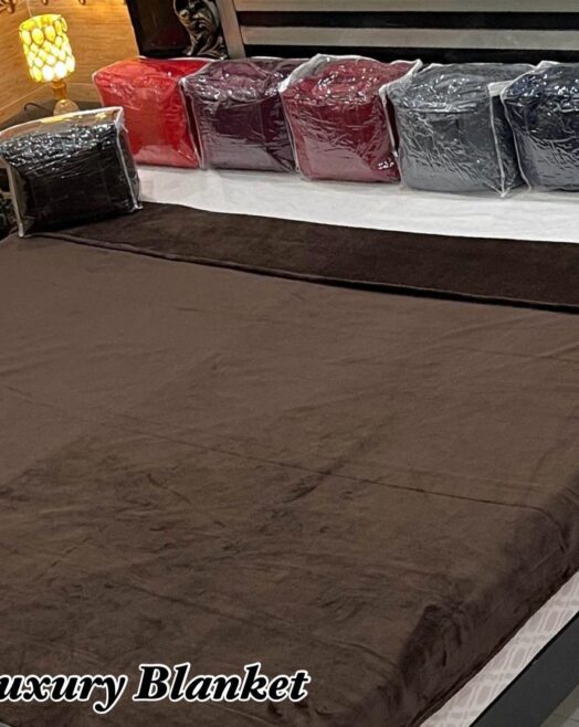 Luxury Soft Fleece AC Blanket – Double Bed Size