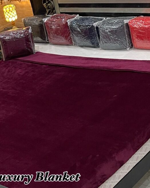 Luxury Soft Fleece AC Blanket – Double Bed Size