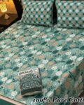 Pure Cotton Double Bedsheet Set with Pillow Covers – Premium 3PC Pack