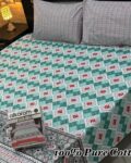 Pure Cotton Double Bedsheet Set with Pillow Covers – Premium 3PC Pack