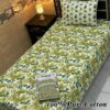 Pure Cotton Single Bedsheet Set – Premium 4PC Pack with Pillow Covers