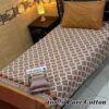 Pure Cotton Single Bedsheet Set – Premium 4PC Pack with Pillow Covers