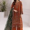Alizeh Premium Chiffon Heavy Embroidered Unstitched 3PC Suit