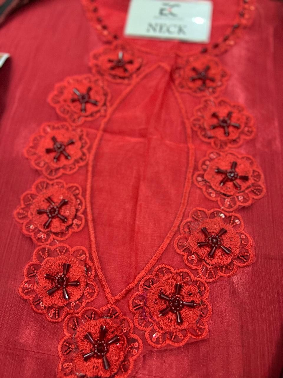 Lulusar Luxury Rawsilk Embroidered 3PC Set with Digital Printed Silk Dupatta