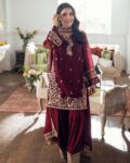 Azure Luxury Embroidered Lawn – 3 Piece Suit with Bamber Chiffon Dupatta