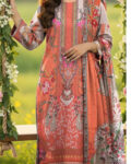 Unstitched Banadoria lawn Digital printed 3PC Suit - BL02