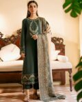 Unstitched 3 Piece Embroidered Lawn Suit
