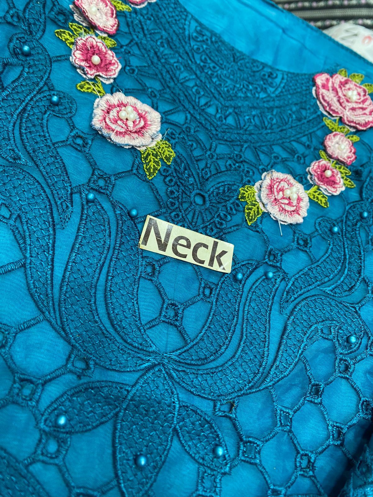 Chikankari Embroidered Lawn 3PC Suit