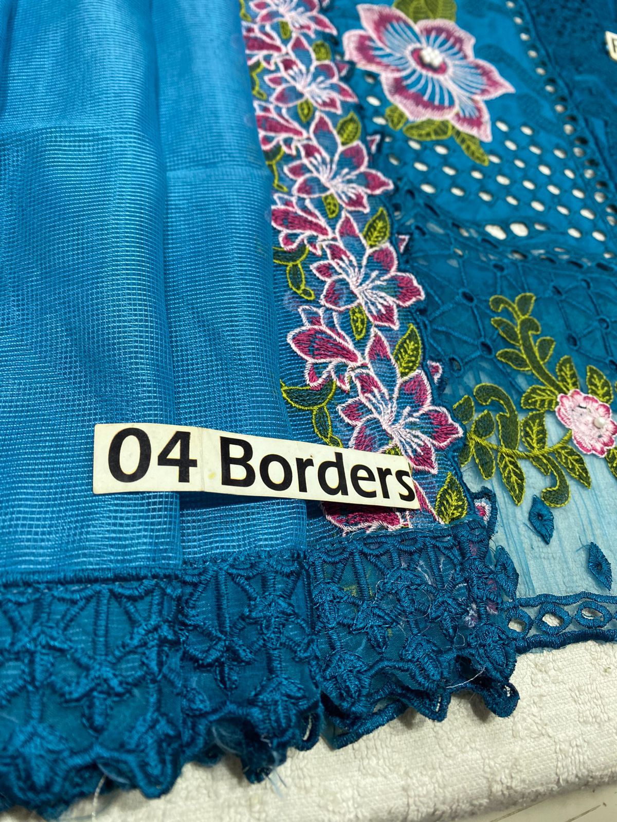 Chikankari Embroidered Lawn 3PC Suit