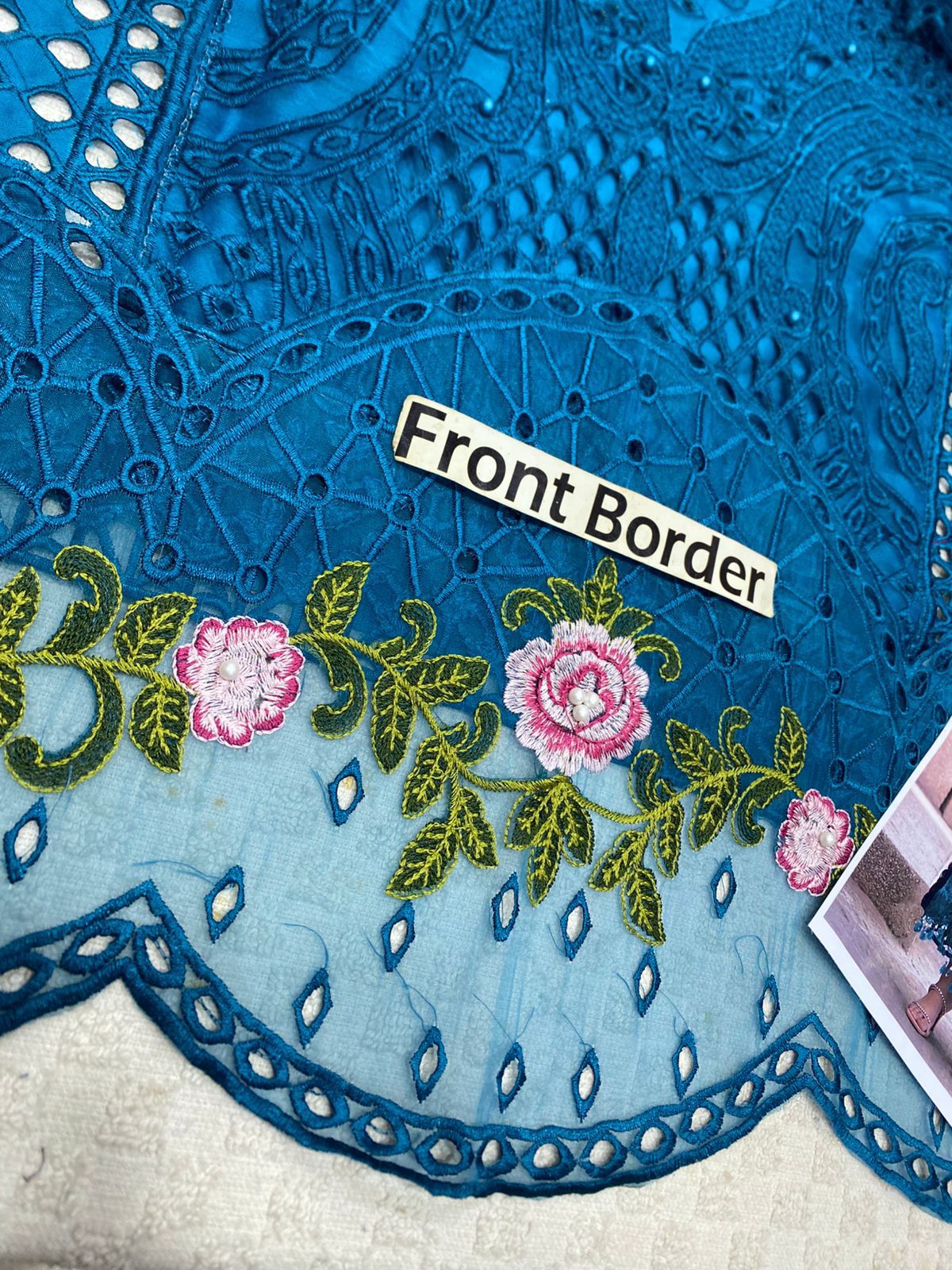 Chikankari Embroidered Lawn 3PC Suit