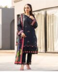 Unstitched Printed Lawn 3-Piece Suit - Sitara studio