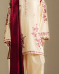 3 Piece Embroidered Lawn Suit