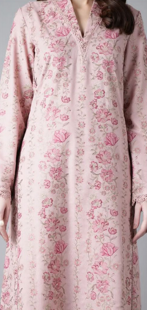 Embroidered Lawn 3 Piece Suit