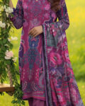 Unstitched Banadoria lawn Digital printed 3PC Suit