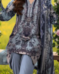 Unstitched Banadoria lawn Digital printed 3PC Suit