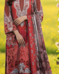Unstitched Banadoria lawn Digital printed 3PC Suit
