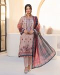 Unstitched 3-piece Digital Printed Lawn Suit -Sitara Studio