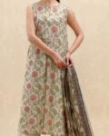 Premium 3 Piece Digital Printed Lawn Suit Unstitched - Beechtree