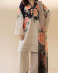 Chikankari Embroidered Lawn 3 Piece Suit