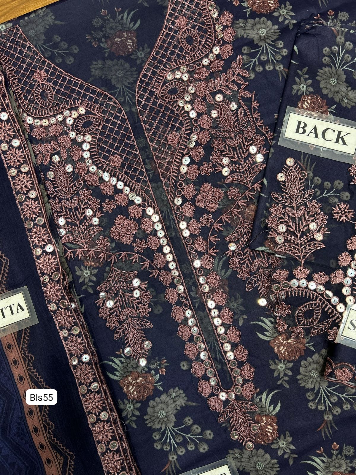 3 Piece Embroidered Digital Printed Lawn Suit