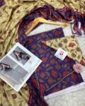3 Piece Unstitched Bin Saeed Digital Printed Airjet Lawn Suit