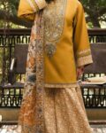 Full heavy embroidered lawn 3 piece suit