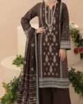 Embroidered Lawn 3 Piece Suit