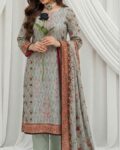 Embroidered Lawn 3 Piece Suit