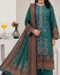 Embroidered Lawn 3 Piece Suit
