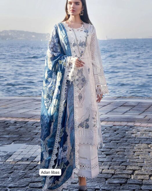 Chikankari Embroidered Lawn