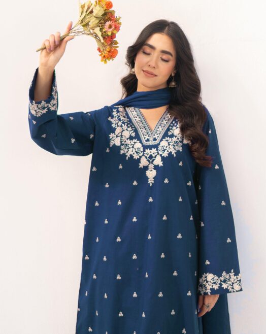 Embroidered Airjet Lawn 2 Piece Suit