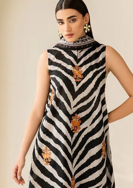Digital Printed Airjet Lawn 3PC Suit