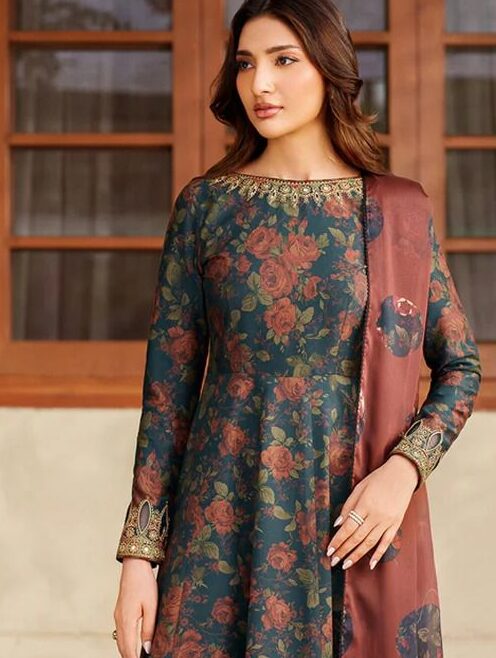 Printed Airjet Lawn 3PC Suit