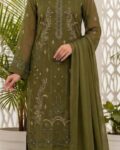 Chamki Embroidered Lawn 3PC Suit